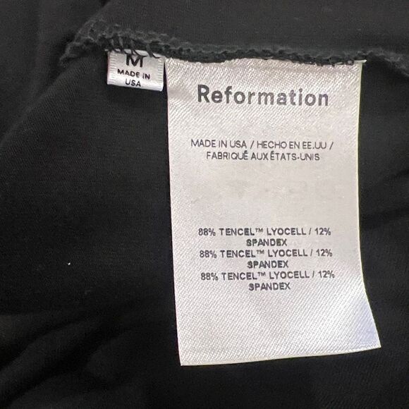 Reformation Jamen Knit Midi Dress Size Medium - Picture 8 of 10